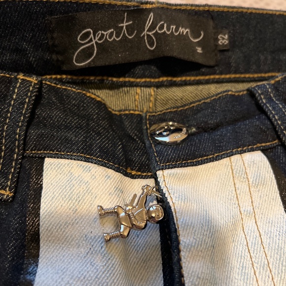 SlumpKev /Goat Farm - Grim Reaper Denim Jeans - Picture 4 of 7